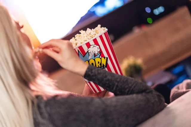 popcorn, girl, food, eating, watching, woman, female, tv, television, snack, entertainment, movie, closeup, popcorn, popcorn, popcorn, popcorn, popcorn. How to map connected TV advertising skills gaps
